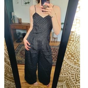 Vintage wide leg jumpsuit